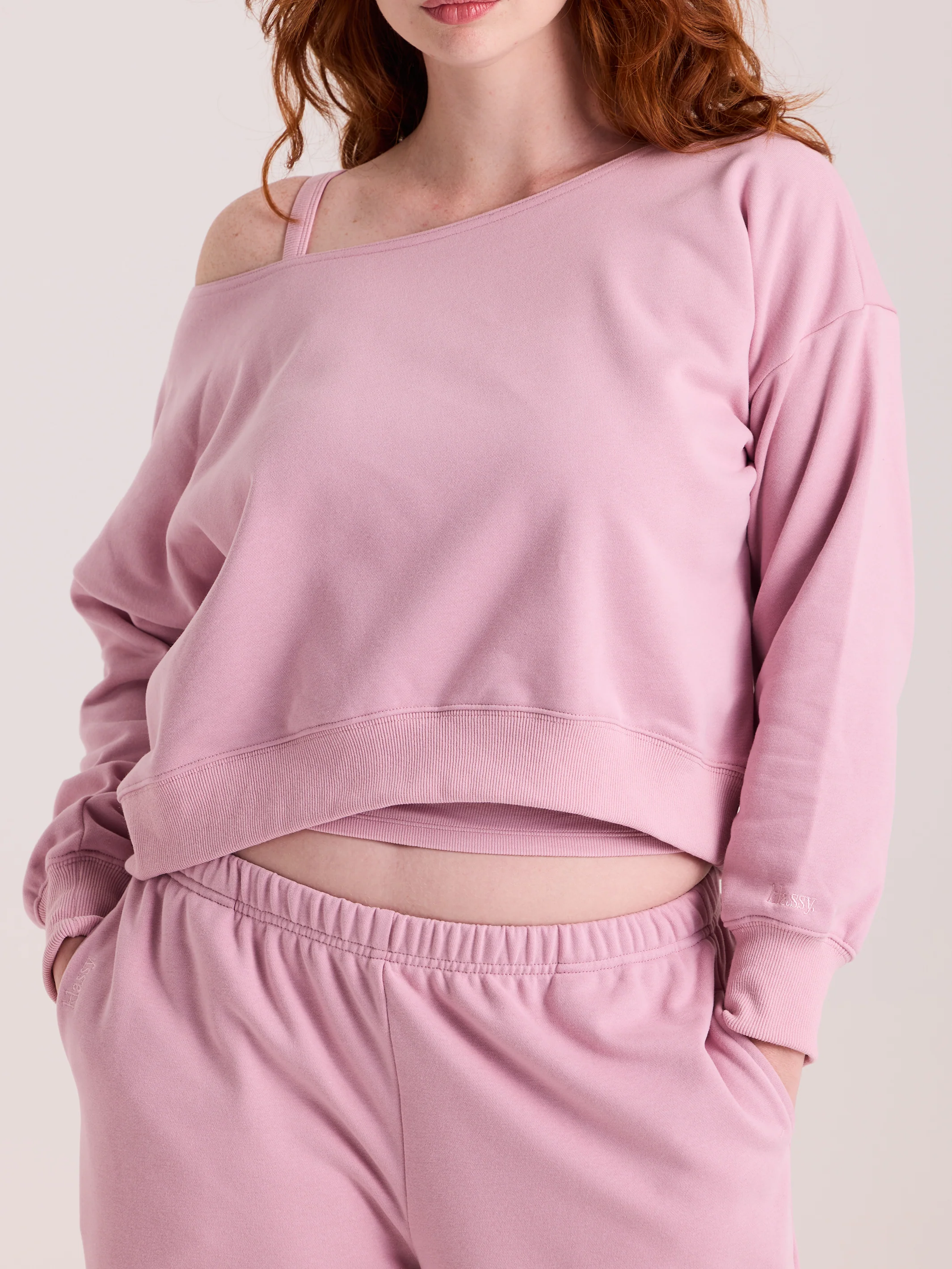 Asymmetric Sweatshirt Long Sleeve - Image 3