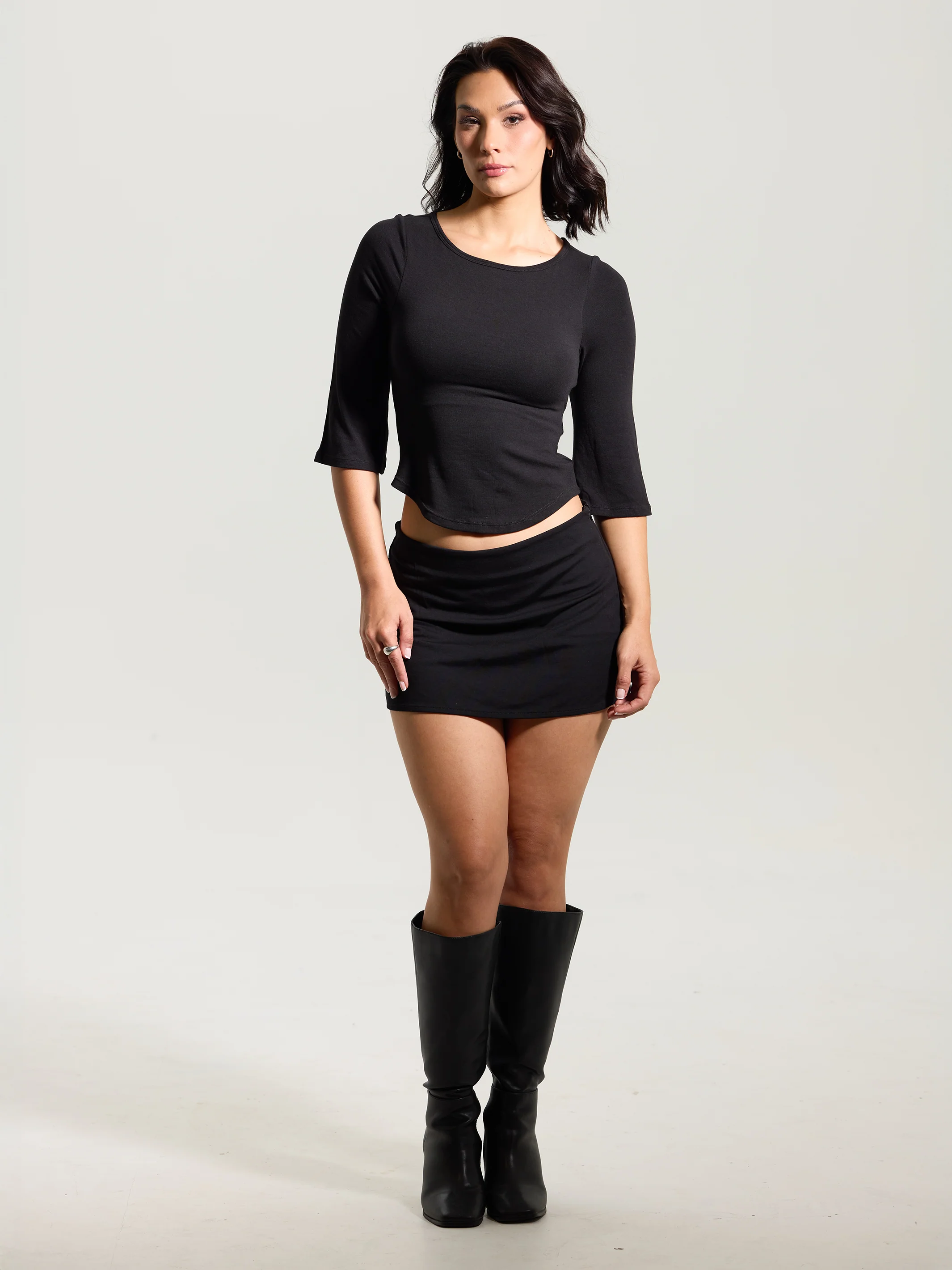 Boat Neck Bell Sleeve - Image 12