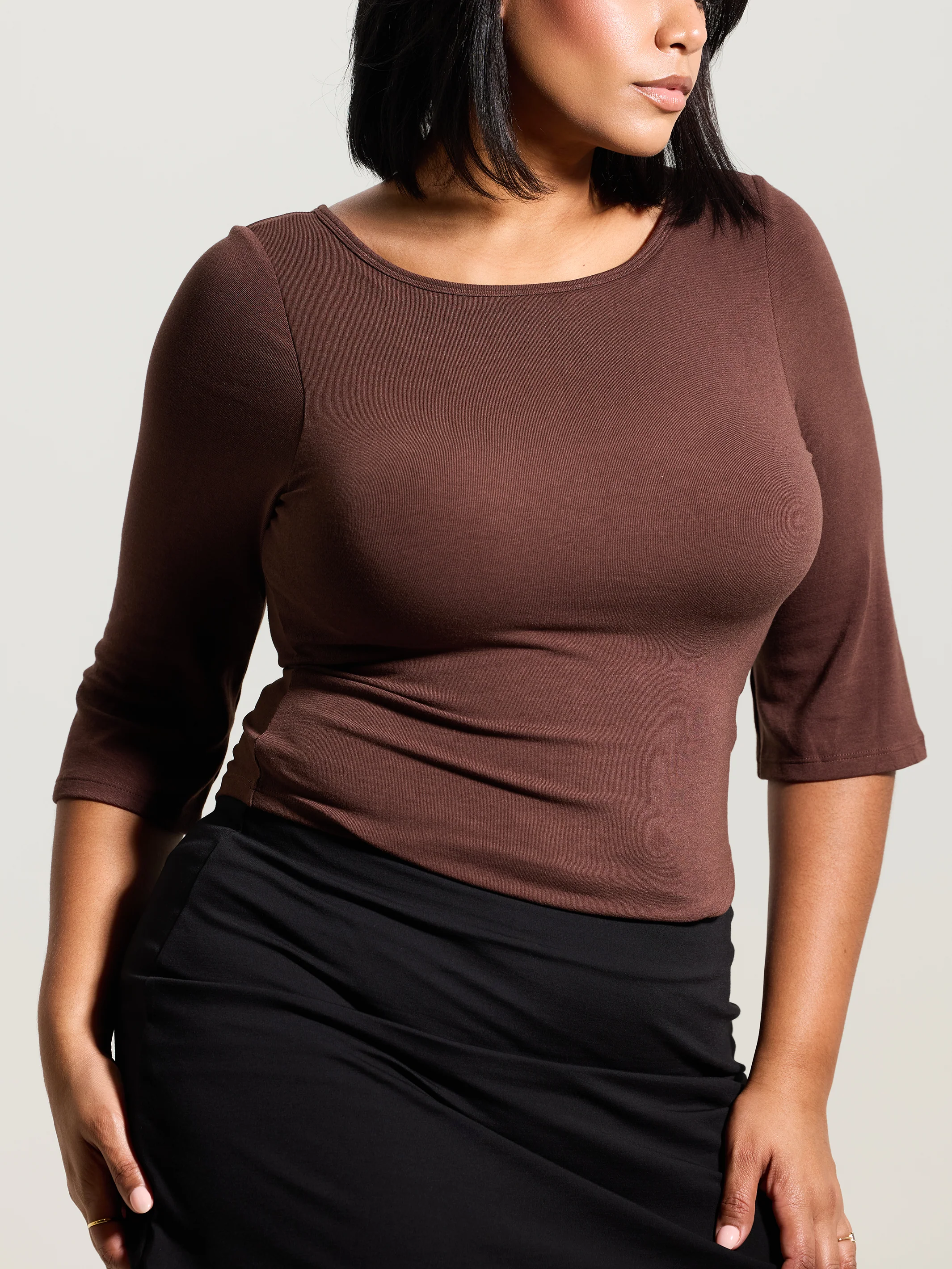 Boat Neck Bell Sleeve - Image 13
