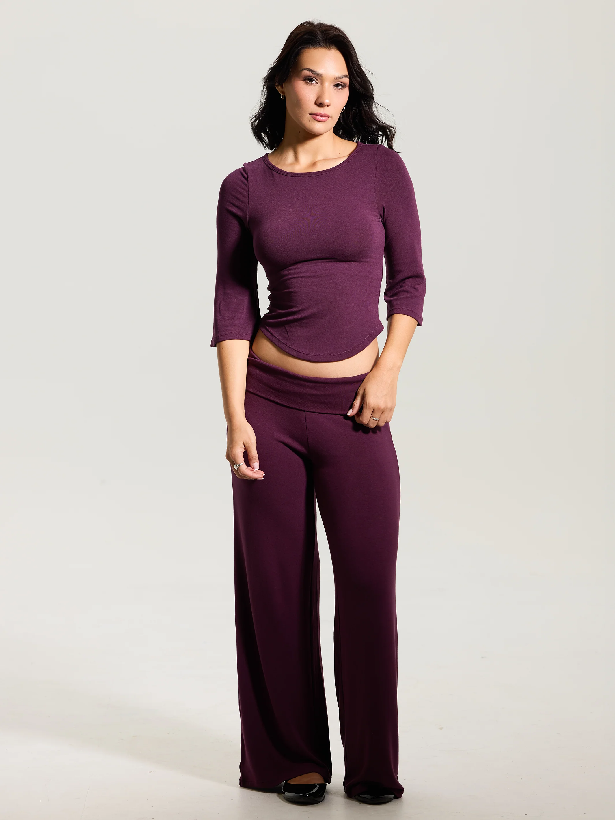 Boat Neck Bell Sleeve - Image 21