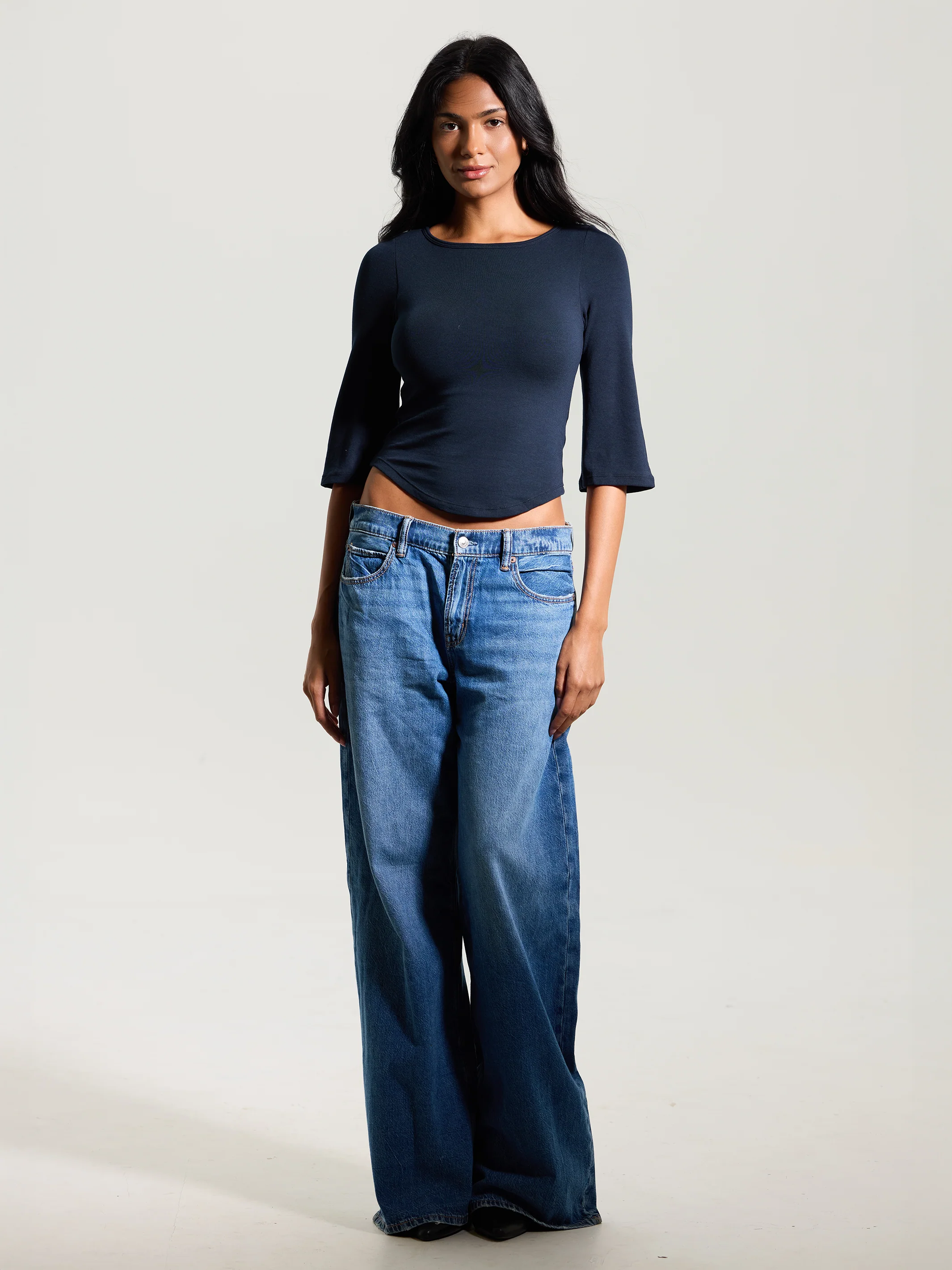 Boat Neck Bell Sleeve - Image 6