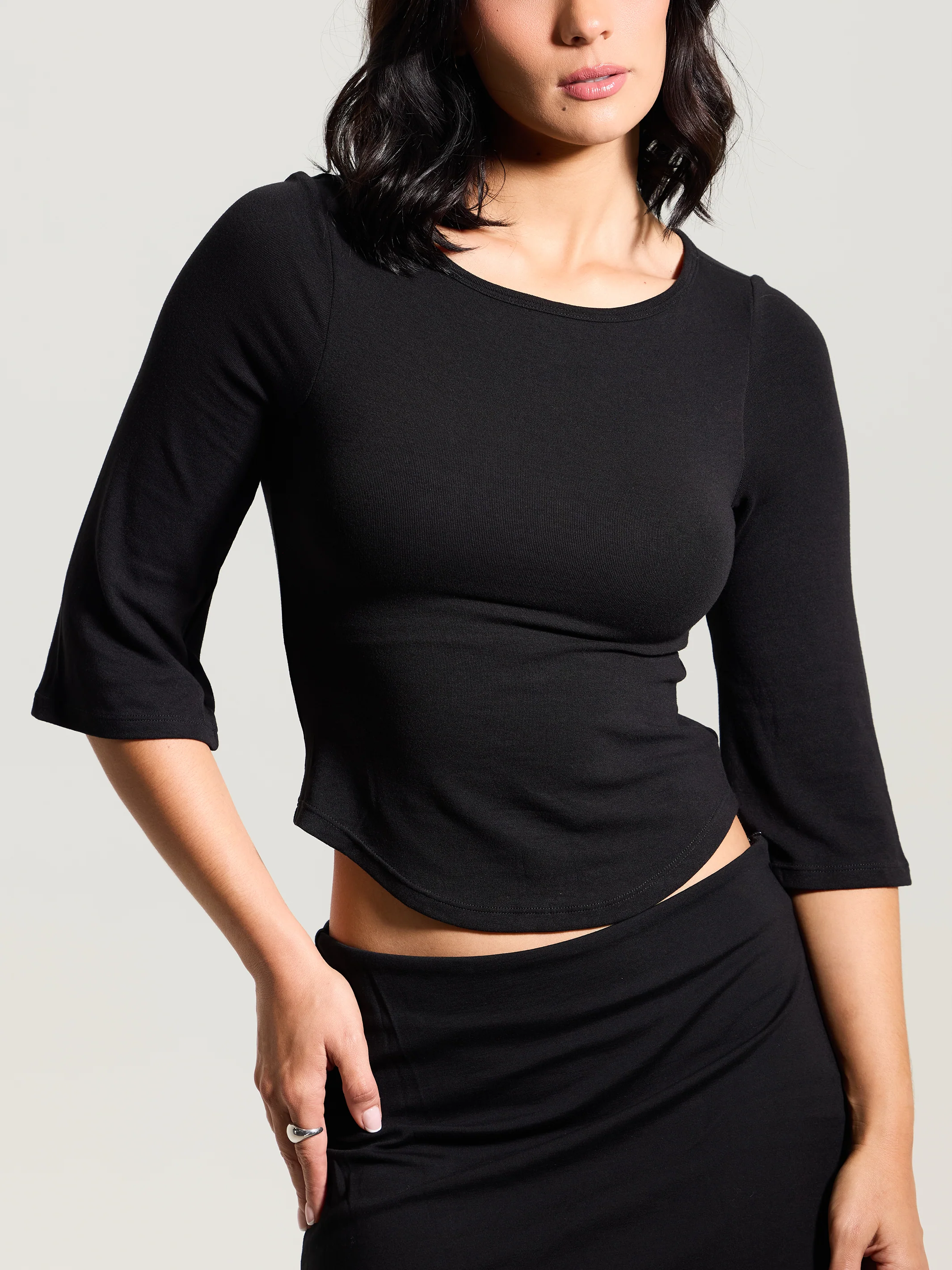 Boat Neck Bell Sleeve - Image 7