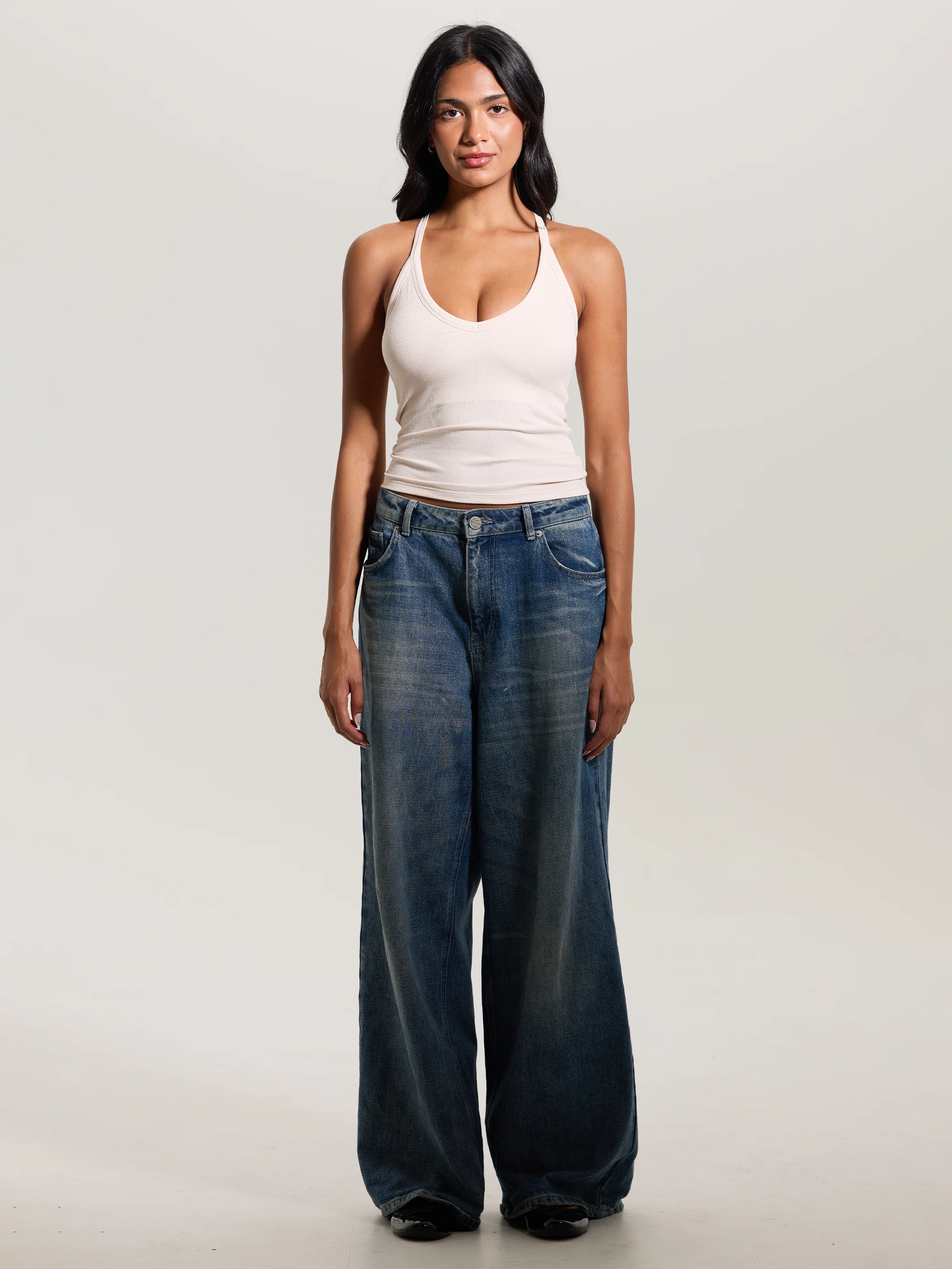 Chunky Binding Strappy Racerback Tank - Image 26