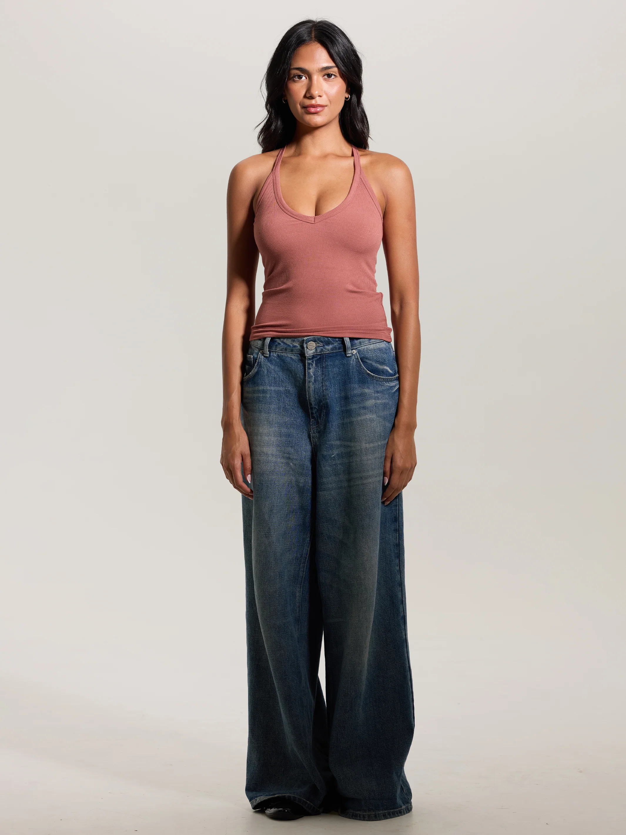Chunky Binding Strappy Racerback Tank - Image 31