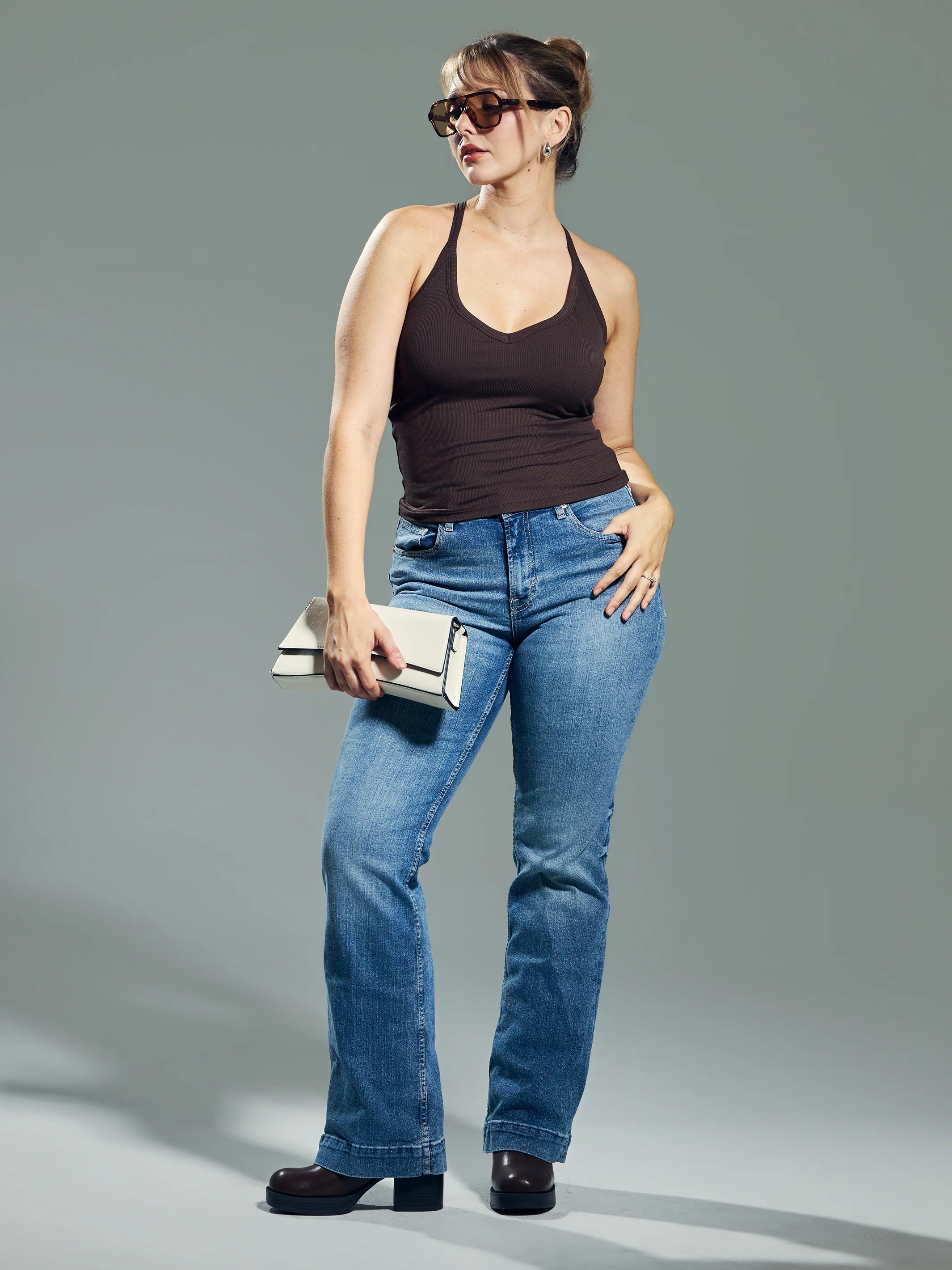 Chunky Binding Strappy Racerback Tank - Image 8