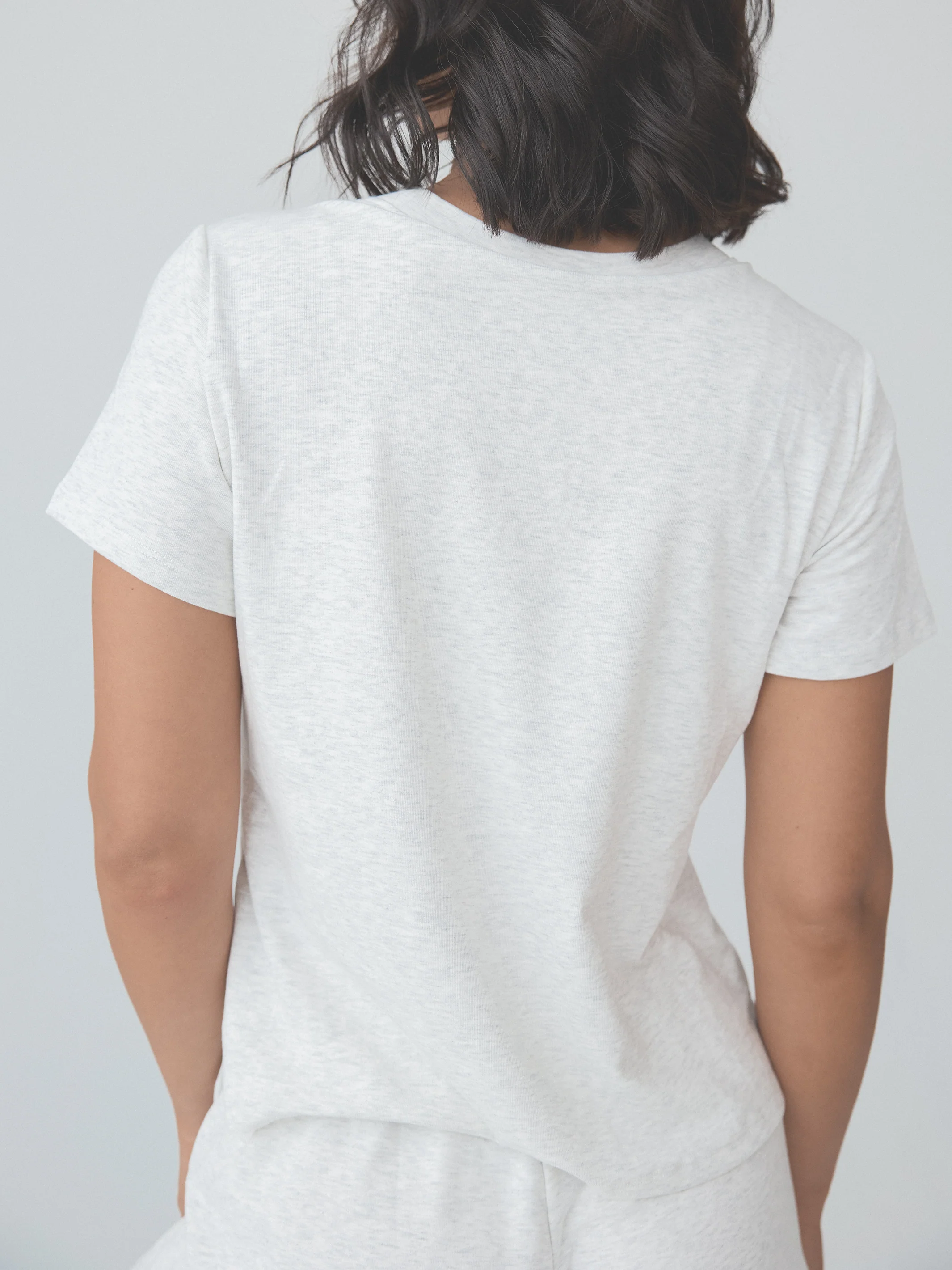 Crew Neck Pajama Short Sleeve - Image 8