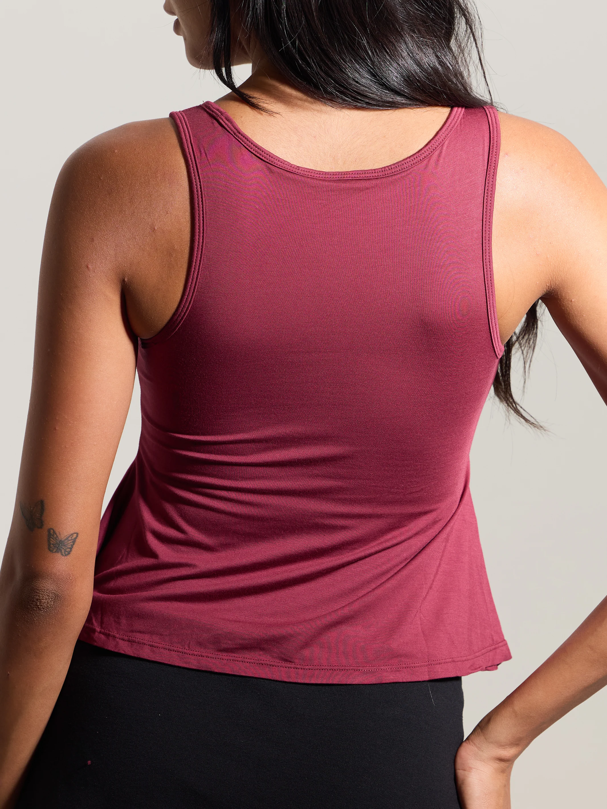 Flowy Boat Neck Tank - Image 4