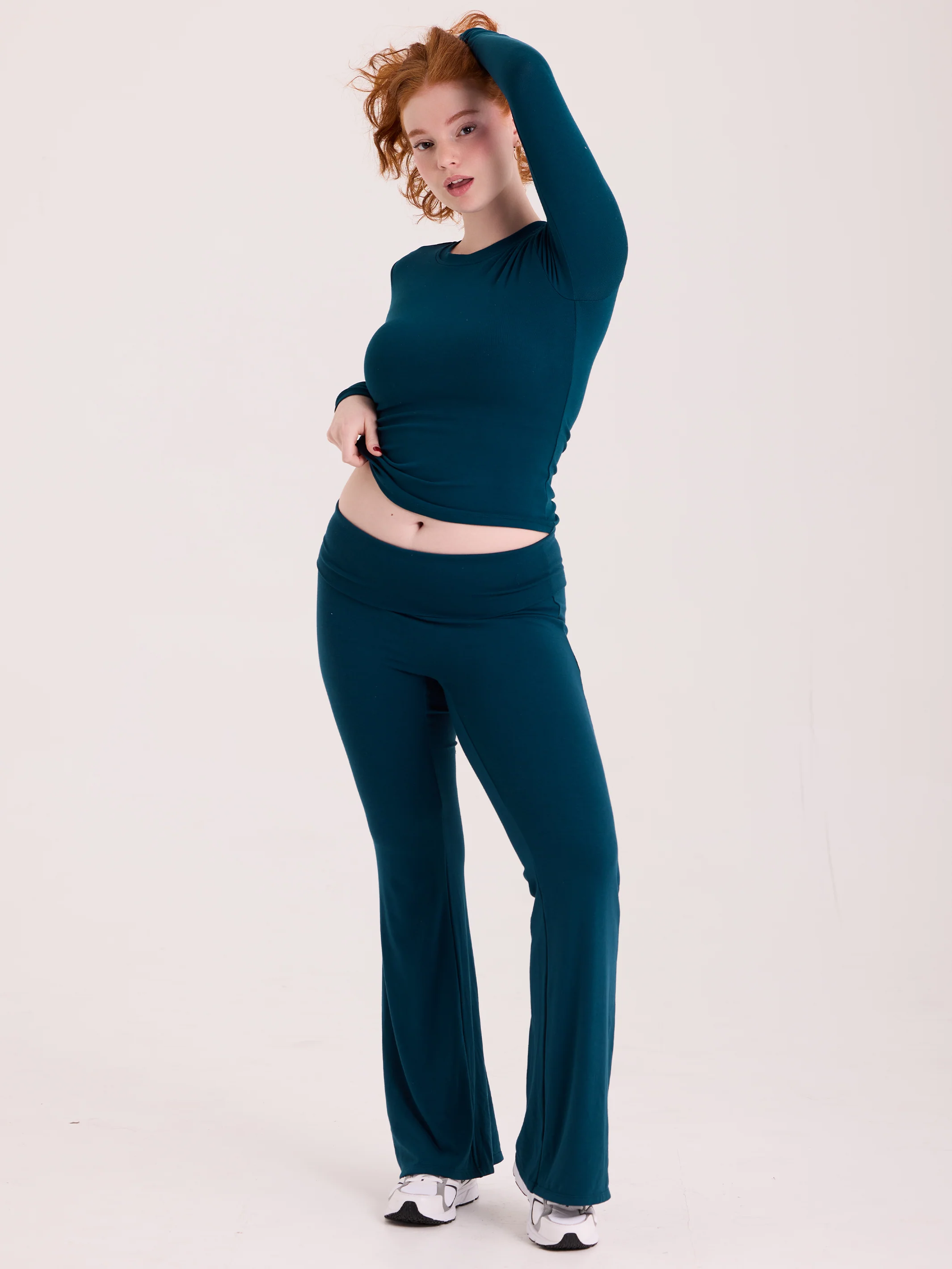 Fold Over Flare Pant - Image 3