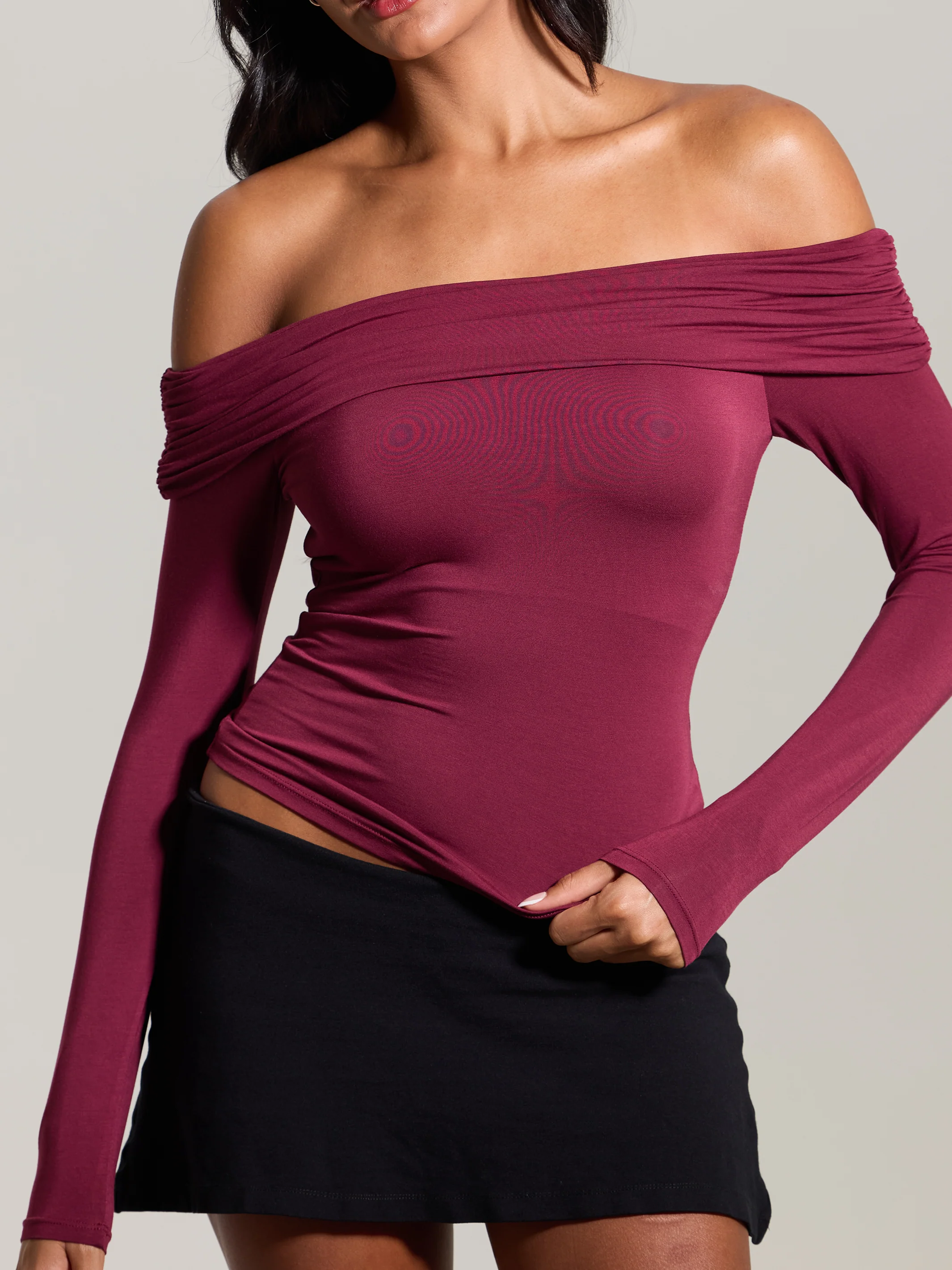 Fold Over Long Sleeve - Image 10