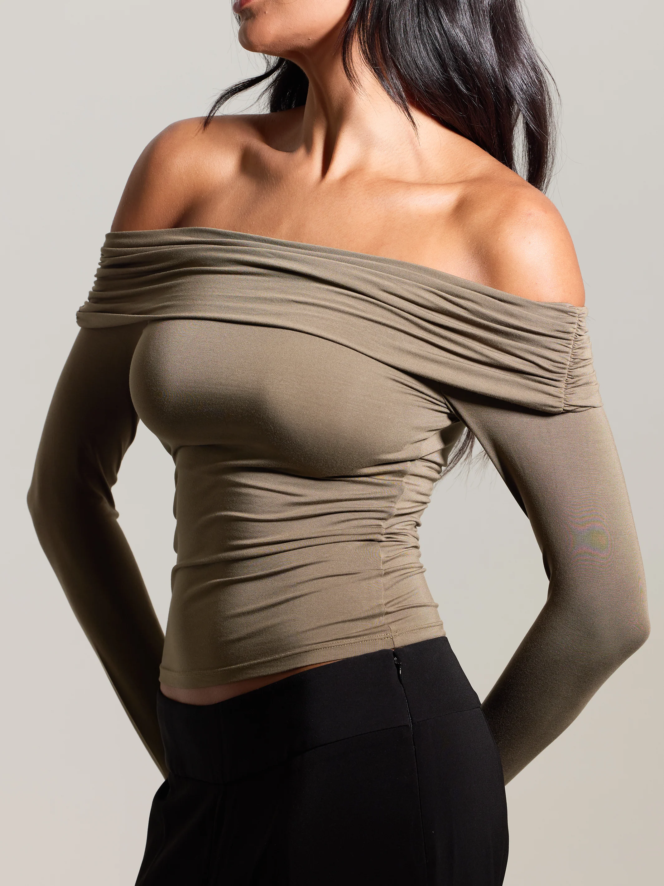 Fold Over Long Sleeve - Image 21