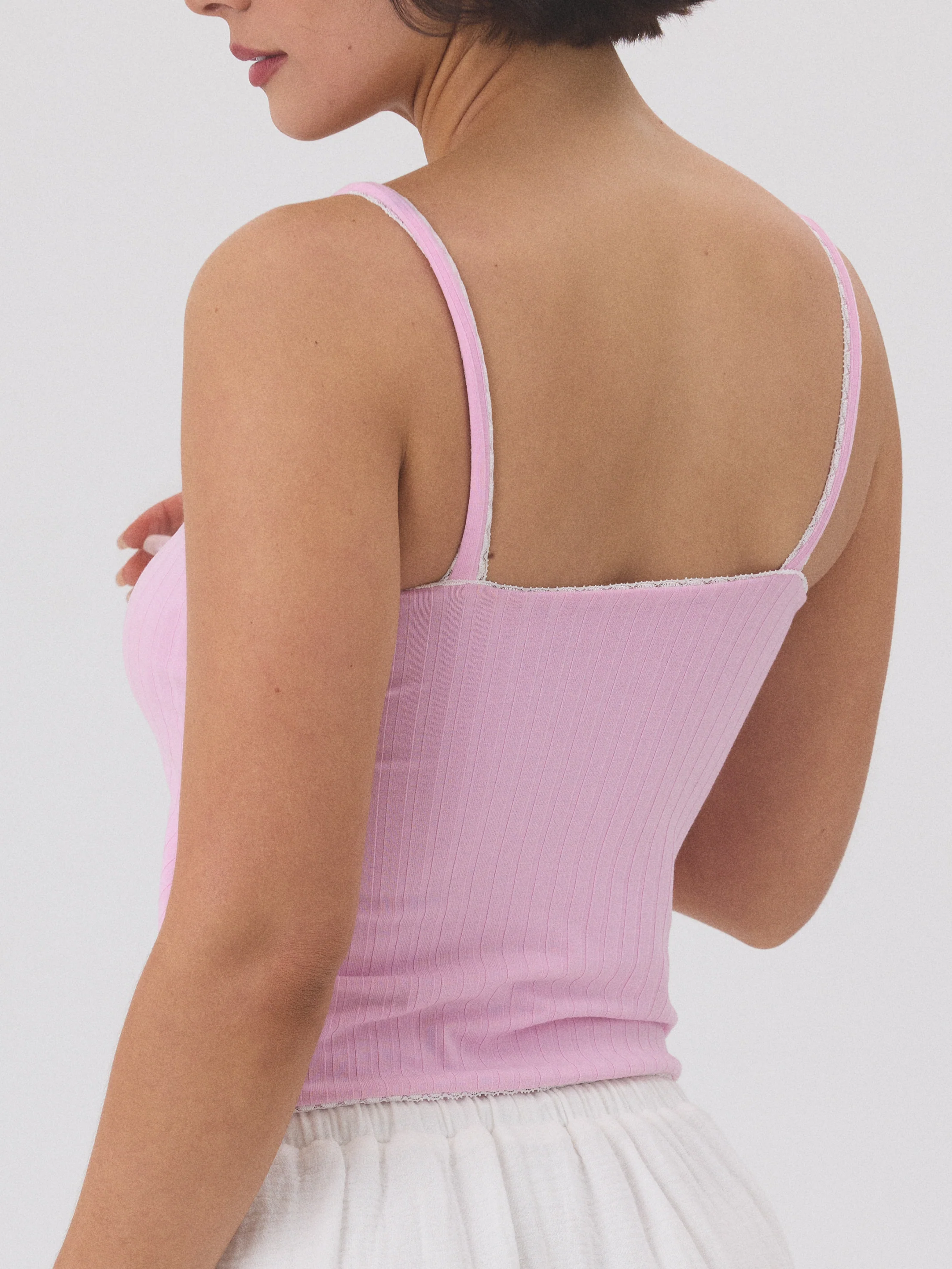 Lace Trim Tank - Image 6