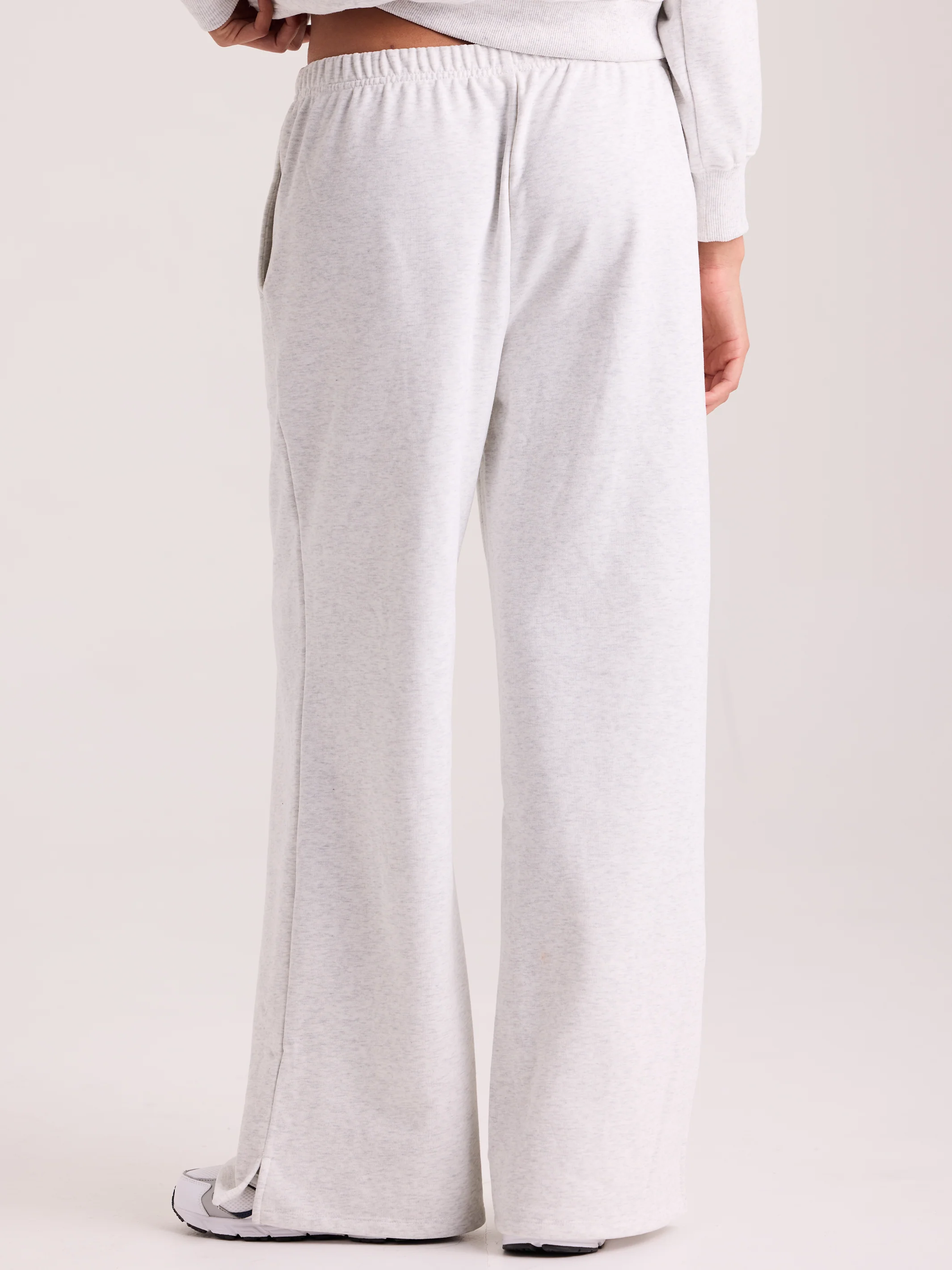 Lightweight Wide Leg Sweat Pants - Image 3