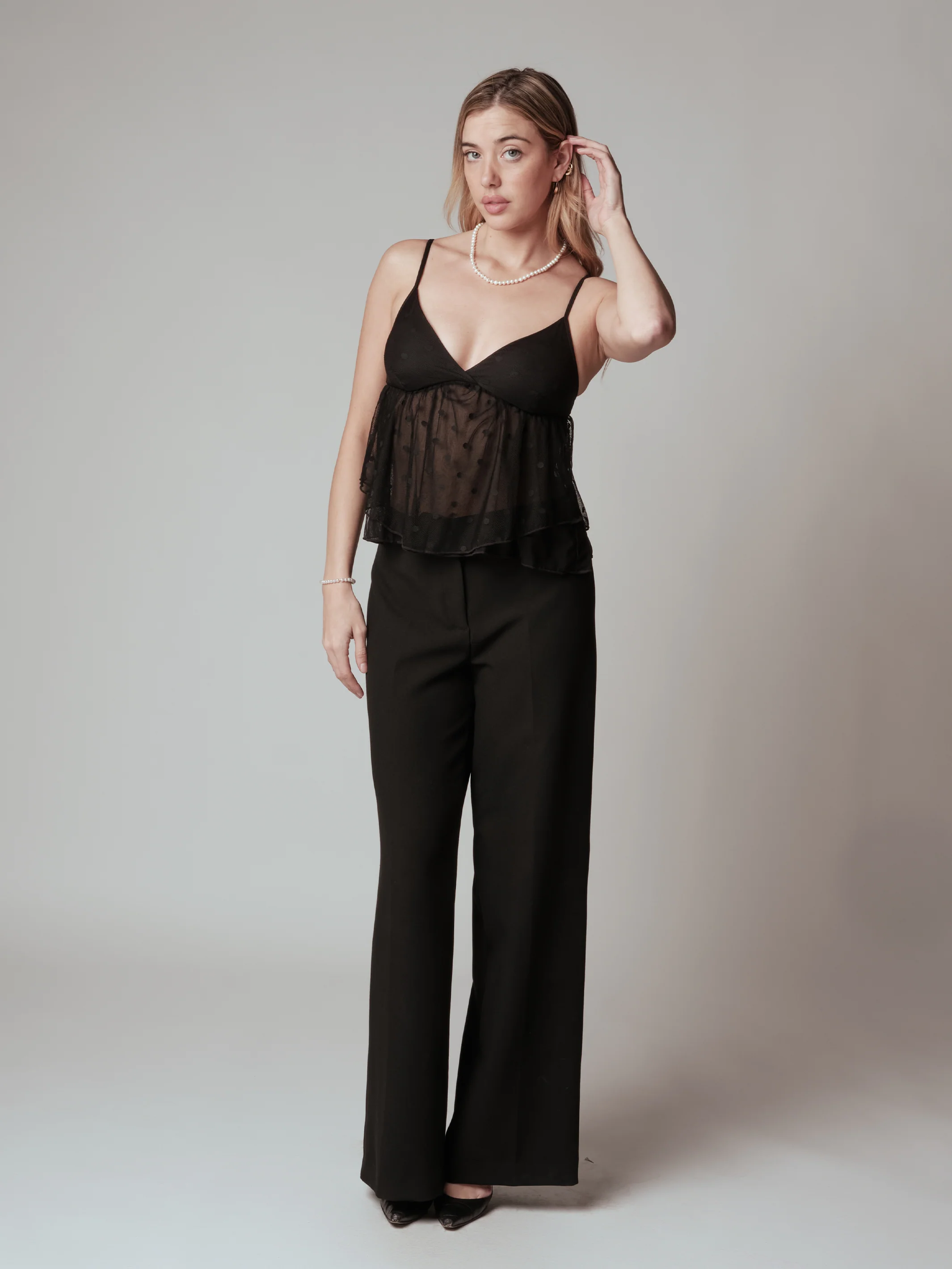 Mesh Flowy Cami - Image 7