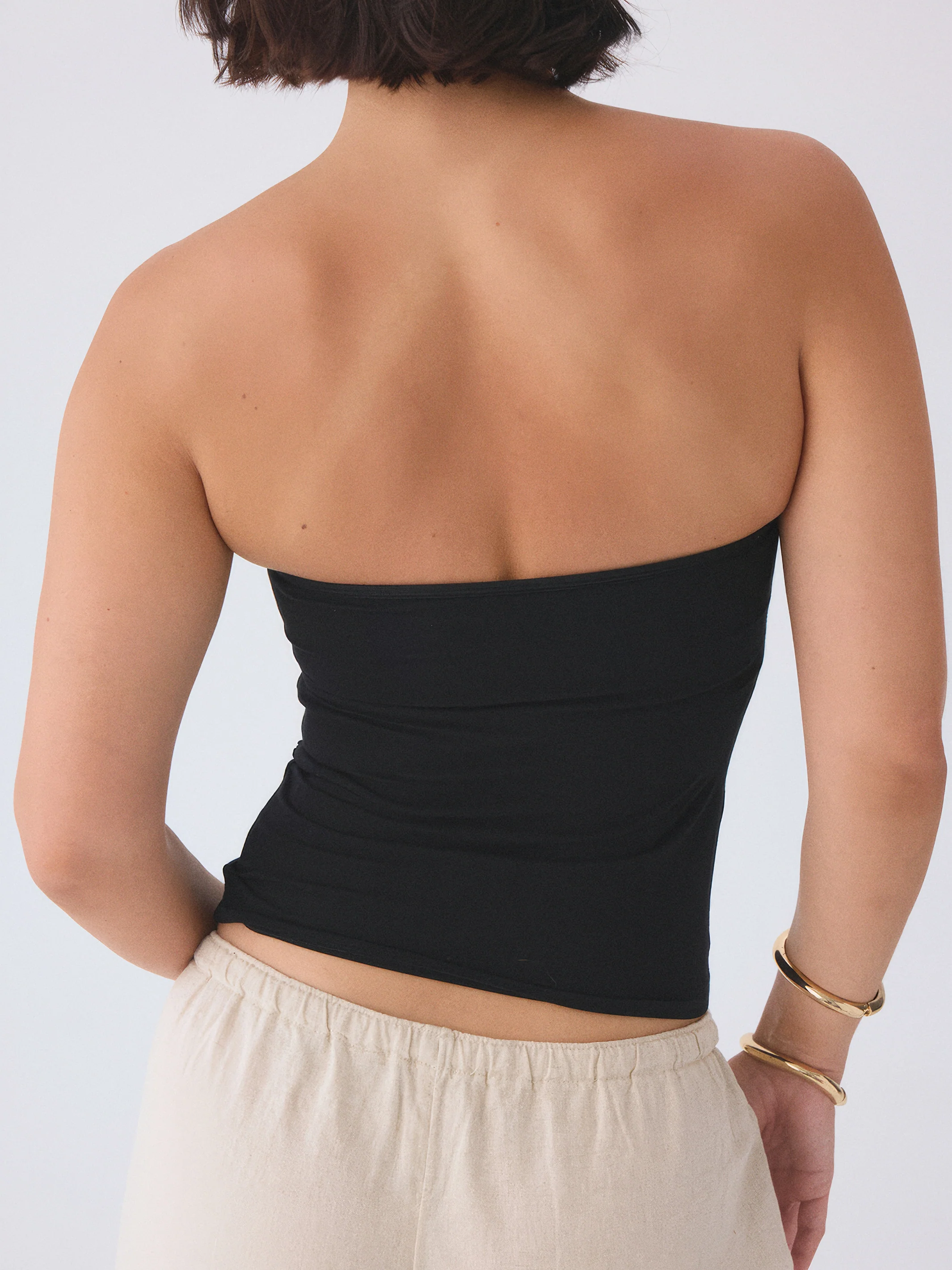 Ruched Tube Top - Image 4