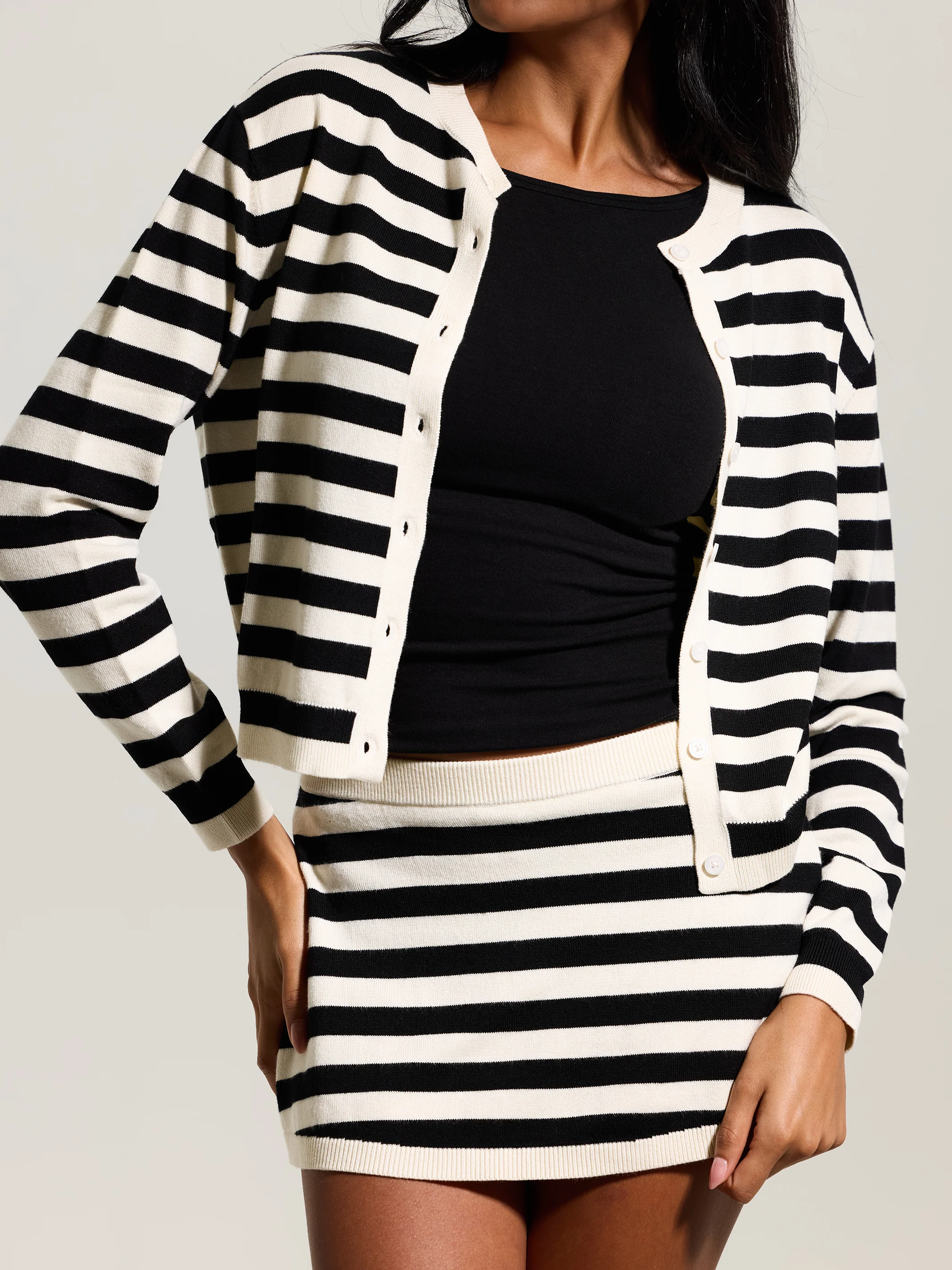 Striped Cardigan - Image 4