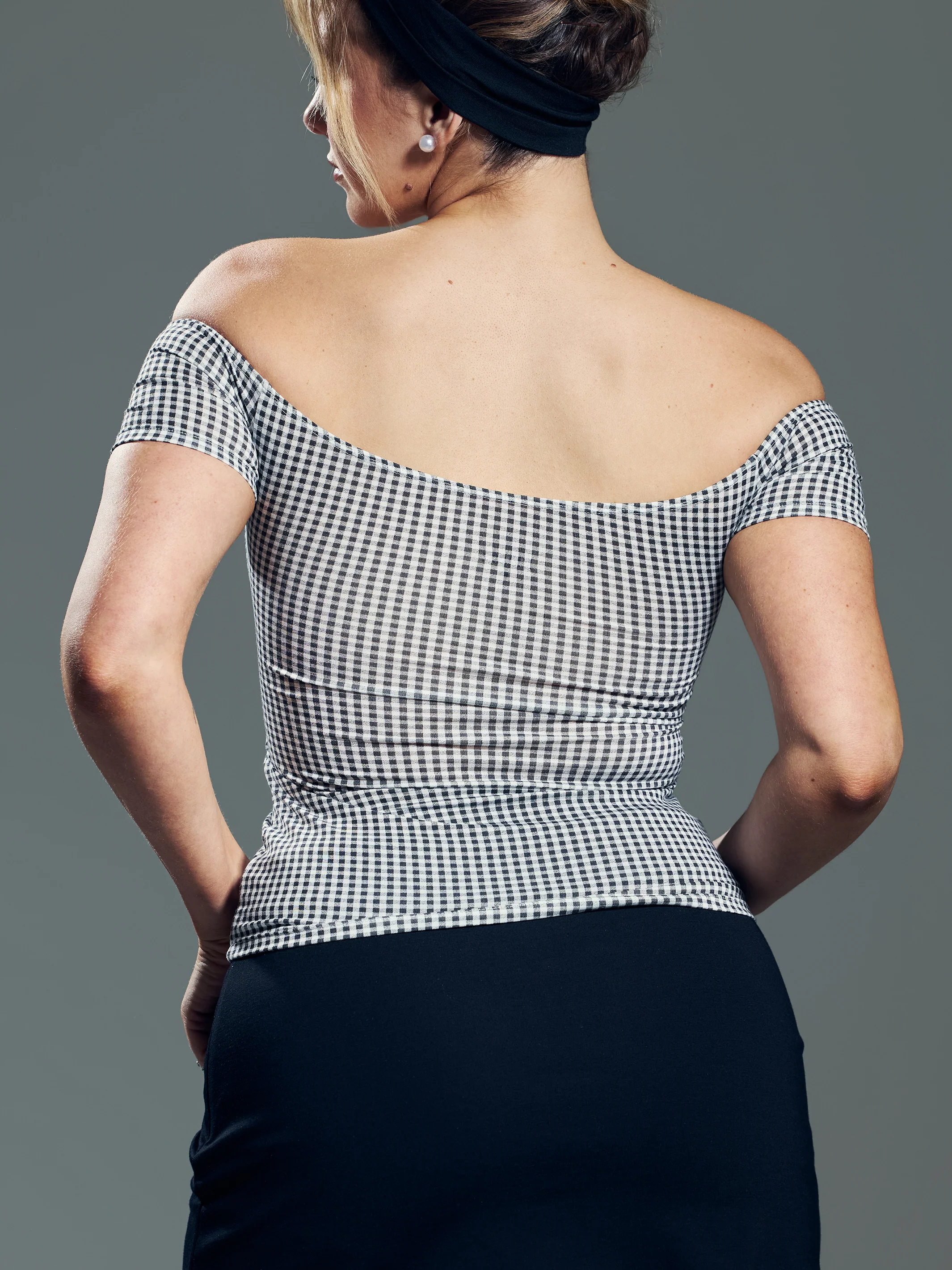 Twist Off The Shoulder Short Sleeve - Image 10